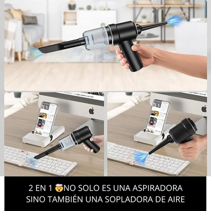 ASPIRADORA INALÁMBRICA POWERCLEANER 2 en 1 🤯