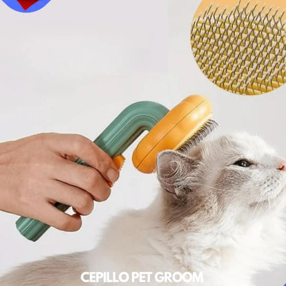 CEPILLO REMOVEDOR DE PELOS PARA TU MASCOTA: PETGROOM