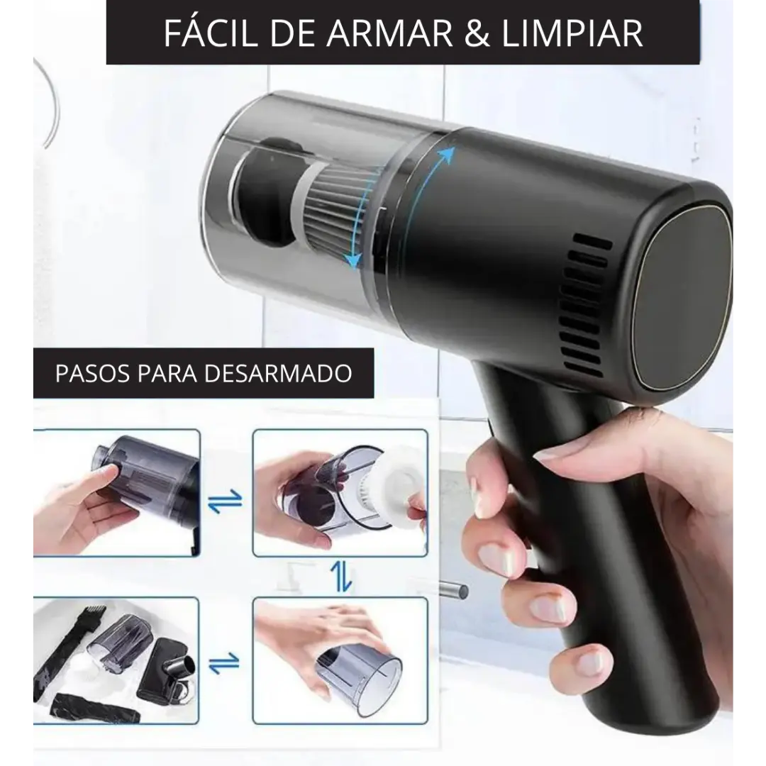 ASPIRADORA INALÁMBRICA POWERCLEANER 2 en 1 🤯