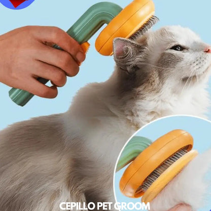 CEPILLO REMOVEDOR DE PELOS PARA TU MASCOTA: PETGROOM