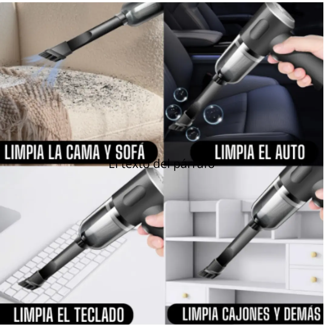 ASPIRADORA INALÁMBRICA POWERCLEANER 2 en 1 🤯